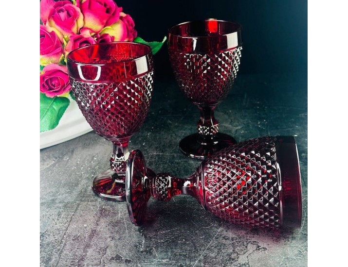 Набор рюмок 50мл Lenardi 588-504 красный