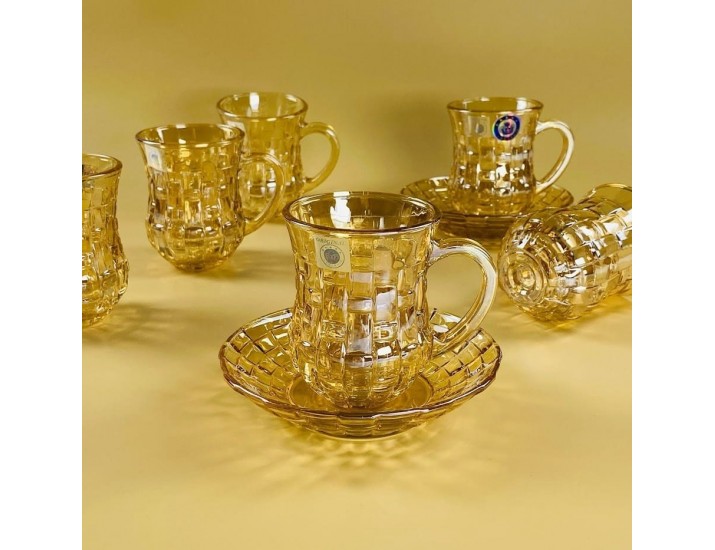 Кофейный набор 12 предметов 130мл Lenardi 588-640