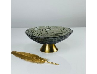 Конфетница 18см на ножке 588-712