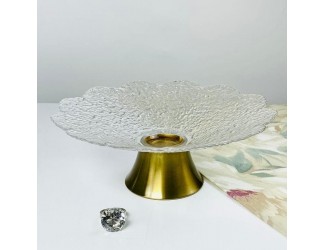 Фруктовница 33,5х13см на ножке 588-714