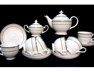 Чайный сервиз на 6 персон 16 предметов Lenardi Элегант 775-018