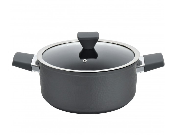 Кастрюля 6,2л с крышкой 28см HAMMER 819-006