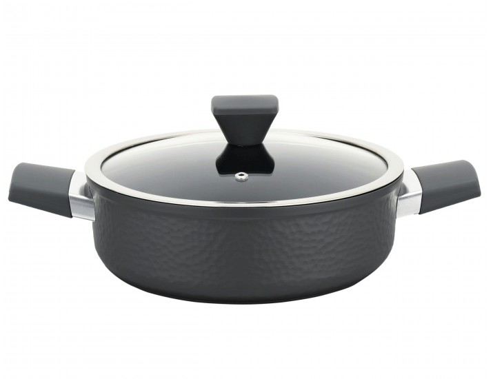 Сотейник 2,8л с крышкой 24см HAMMER 819-007