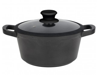 Кастрюля 2,3л с крышкой 20см MYSTERY 820-019