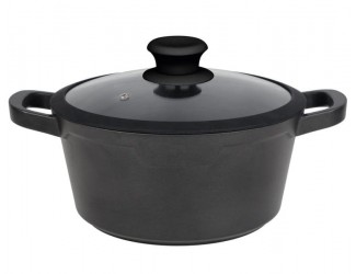 Кастрюля 4,0л с крышкой 24см MYSTERY 820-020