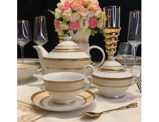 Чайно-столовый сервиз на 12 персон 88 предметов Lenardi Элизабет 205-051 Чайно-столовый сервиз на 12 персон 88 предметов Lenardi Элизабет 205-051