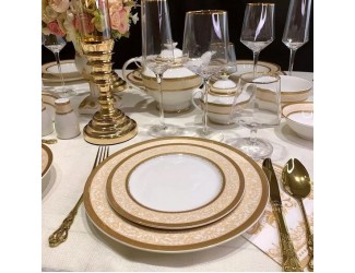 Набор тарелок 6шт 20см Lenardi Элизабет 205-038