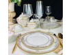 Чайно-столовый сервиз на 12 персон 88 предметов Lenardi Исидора 205-083