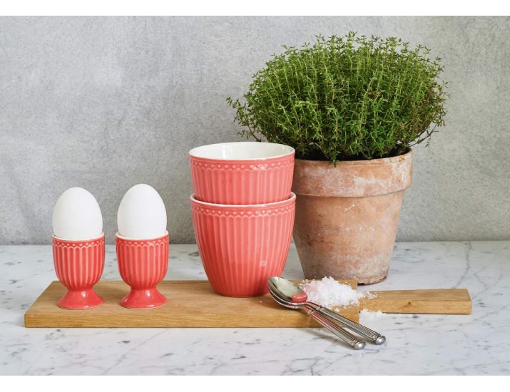 Блюдо (тарелка) 27см Greengate Alice coral коралловый