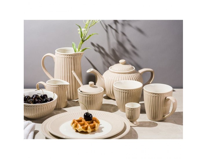 Чайник 1л Greengate Alice creamy fudge