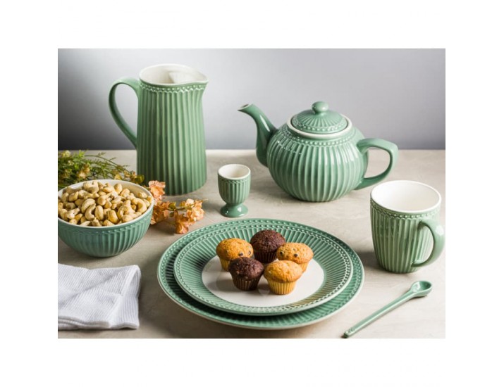 Блюдо(тарелка) 27см Greengate Alice dusty green