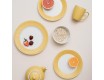 Блюдо (тарелка) 26см Greengate Alice honey mustard