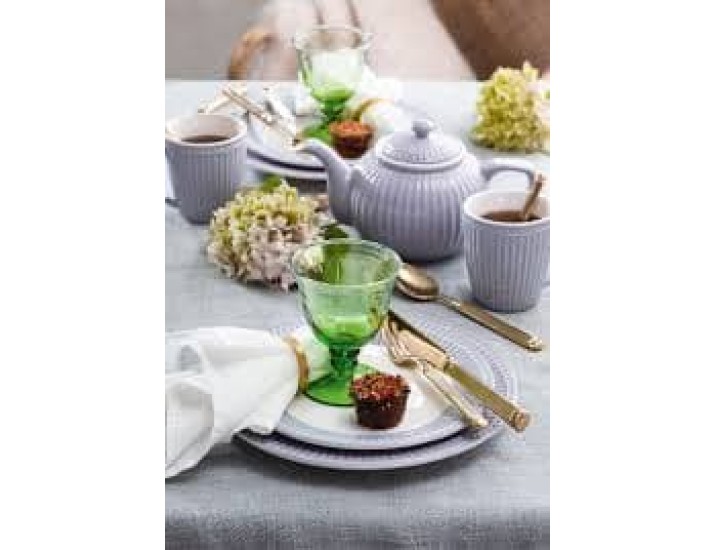 Блюдо (тарелка) 26см Greengate Alice lavender