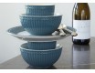 Блюдо овальное 27см Greengate Alice ocean blue