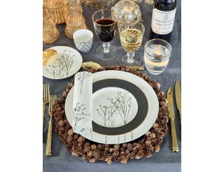 Блюдо(тарелка) 25см Greengate Antonia white Блюдо(тарелка) 25см Greengate Antonia white