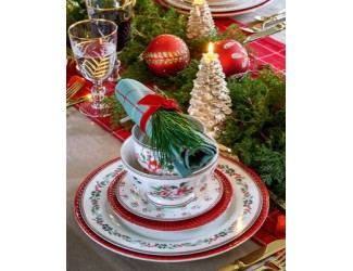 Банка стеклянная 1л Greengate Charline white Банка стеклянная 1л Greengate Charline white