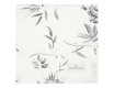 Салфетка 40*40см Greengate Aslaug white