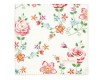 Салфетка с кружевом 40*40см Greengate Columbine white