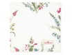 Салфетка с кружевом 40*40см Greengate Elwin white