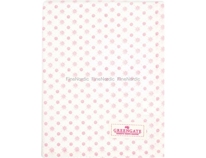 Скатерть 130*170см Greengate Laurie pale pink