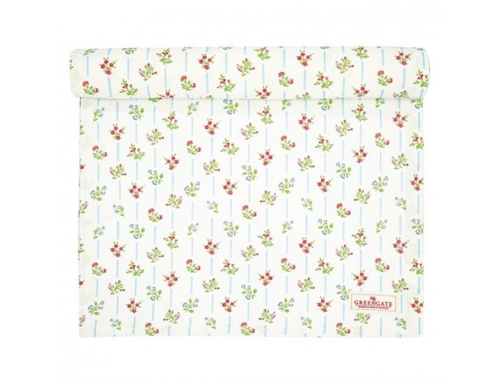 Столовая дорожка 45*140см Greengate Hannah white
