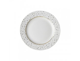 Тарелка DUTCH ROSE Sparkling White 18 см