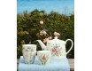 Сахарница 10см Greengate Elwin white
