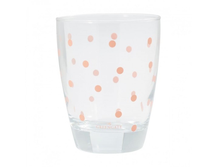 Стакан 300мл Greengate Spot pale pink