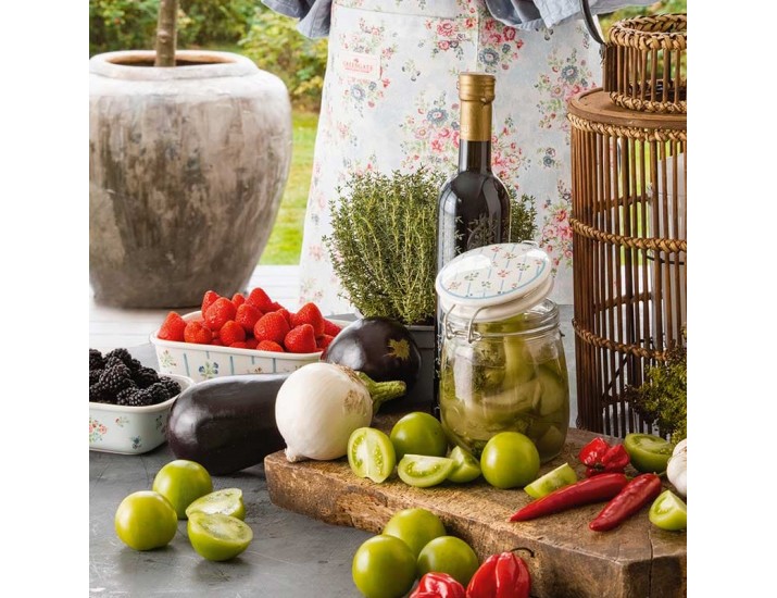 Подставка под горячее 22см Greengate Hannah white