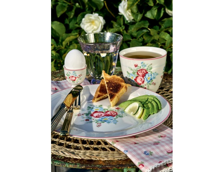 Салфетка 40*40см Greengate Henrietta white