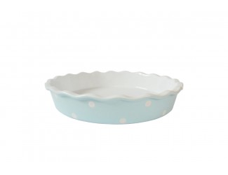 Форма для выпечки Isabelle Rose Blue Pie with dots 26,5см