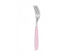 Вилка 20,5см Isabelle Rose Pink with dots