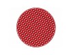 Тарелка Isabelle Rose Red with dots 23см