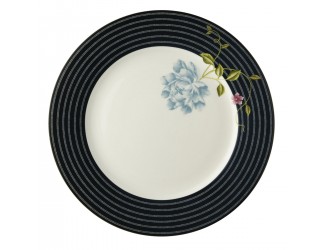 Блюдо 30см Laura Ashley Midnight Pinstripe
