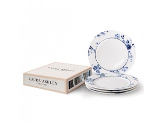 Набор тарелок 4шт 20см Laura Ashley China rose