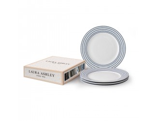 Набор тарелок 4шт 20см Laura Ashley Candy Stripe