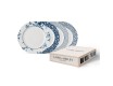 Набор тарелок 4шт 23см Laura Ashley Mix Blue