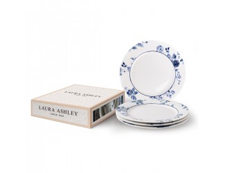 Набор тарелок 4шт 23см Laura Ashley China rose