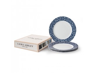 Набор тарелок 4шт 23см Laura Ashley Sweet Allysum