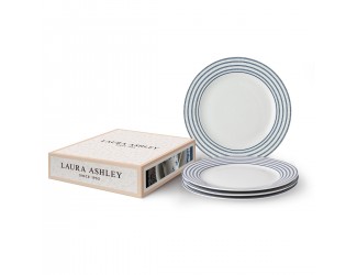 Набор тарелок 4шт 23см Laura Ashley Candy Stripe