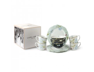 Чайно-столовый сервиз на 4 персоны 12 предметов Laura Ashley Heritage 