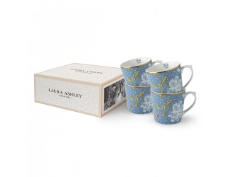 Набор кружек 4шт 350мл Laura Ashley Sea Spray Uni