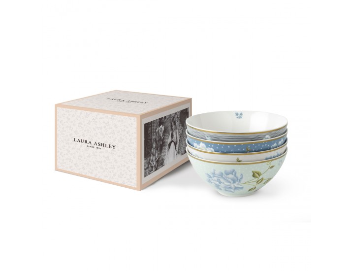Набор пиал 16см 4шт Laura Ashley Mix Heritage