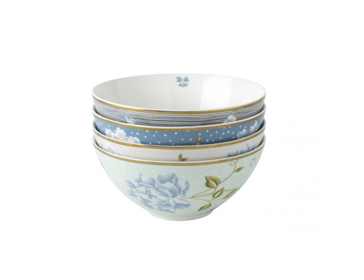 Набор пиал 16см 4шт Laura Ashley Mix Heritage