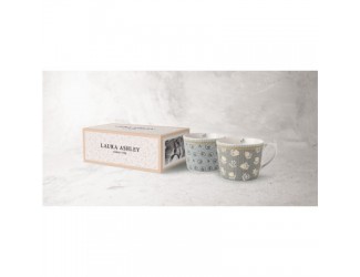 Набор кружек Laura Ashley Flowers Tea Collectables 300 мл 2шт