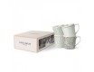 Набор мини кружек 4шт 250мл Laura Ashley Wild Clematis