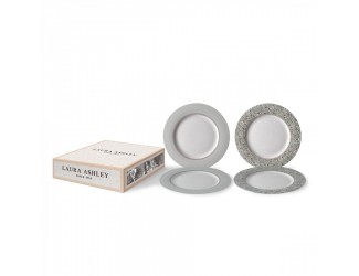 Набор тарелок 4шт 23см Laura Ashley Wild Clematis