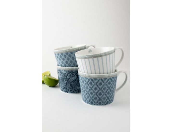 Набор кружек Laura Ashley Blue Tea Collectables 300 мл 2шт