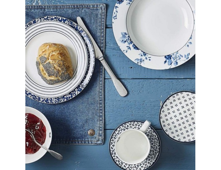 Набор тарелок 4шт 20см Laura Ashley China rose