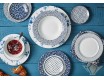 Набор тарелок 4шт 23см Laura Ashley Mix Blue